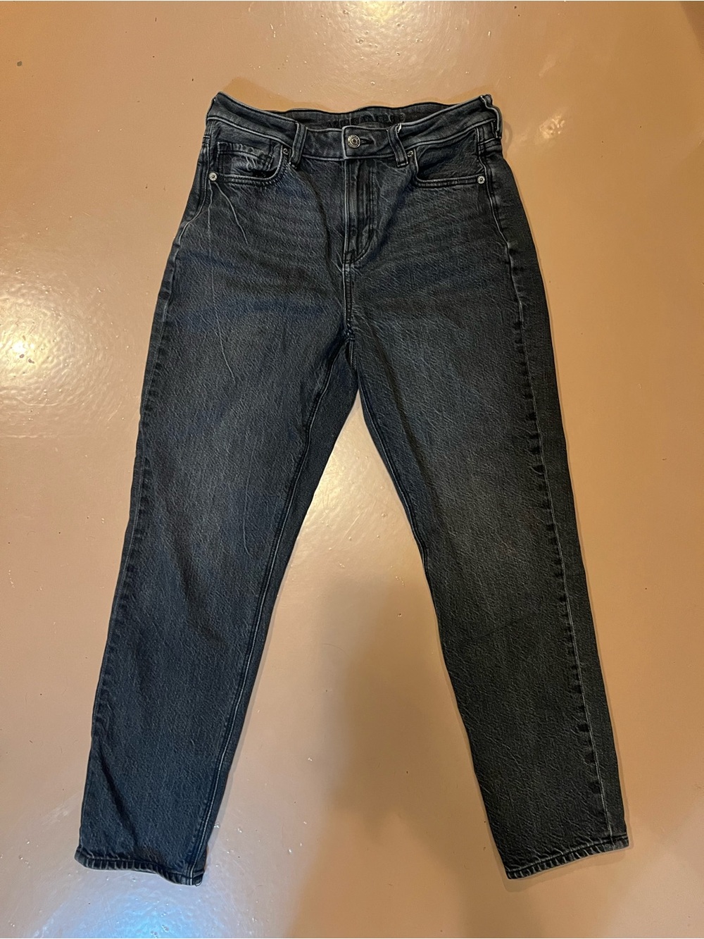 American Eagle Outfitters Black Straight Leg Jeans
